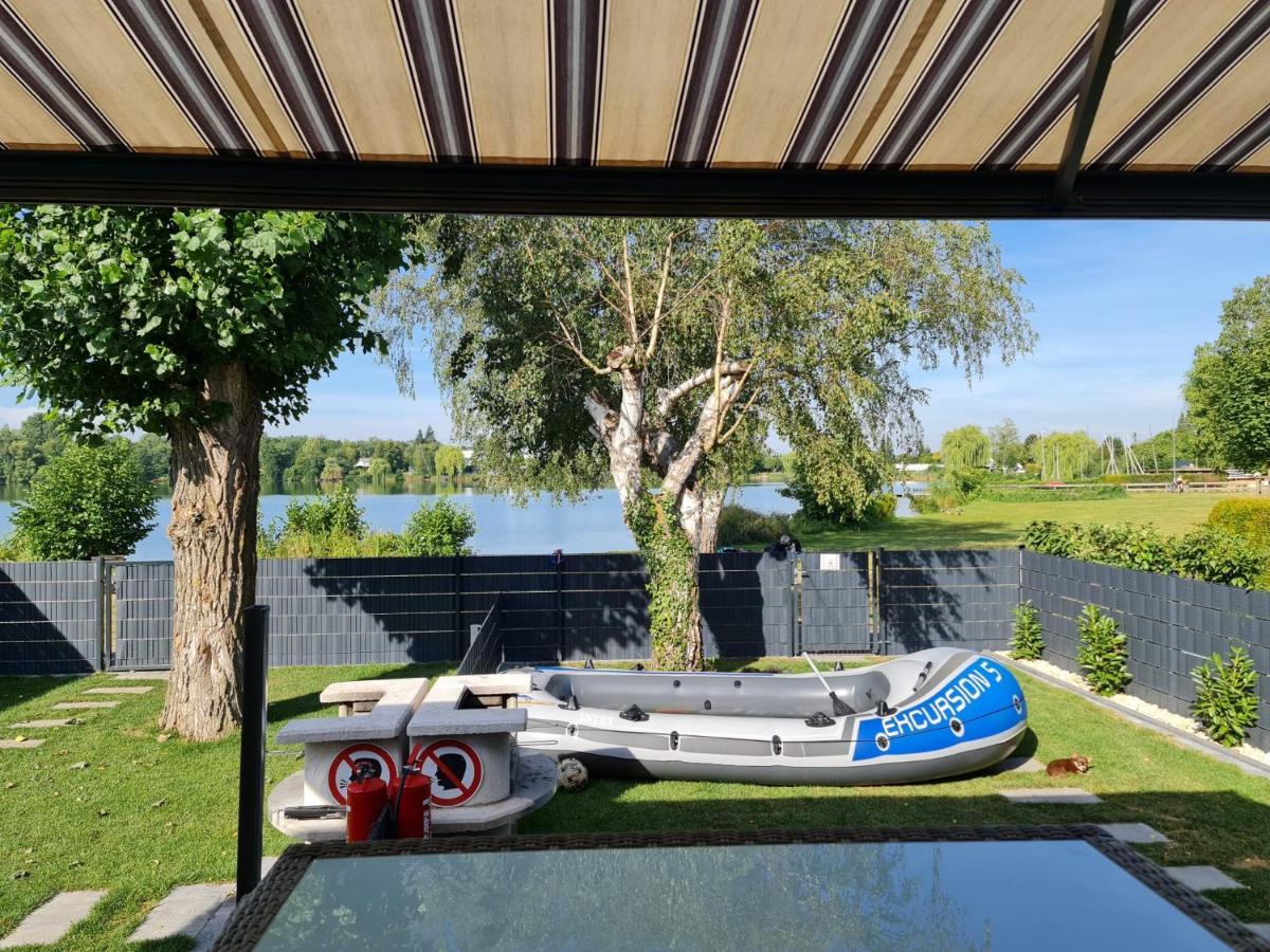 Ferienhaus Am See Hungen Exterior foto