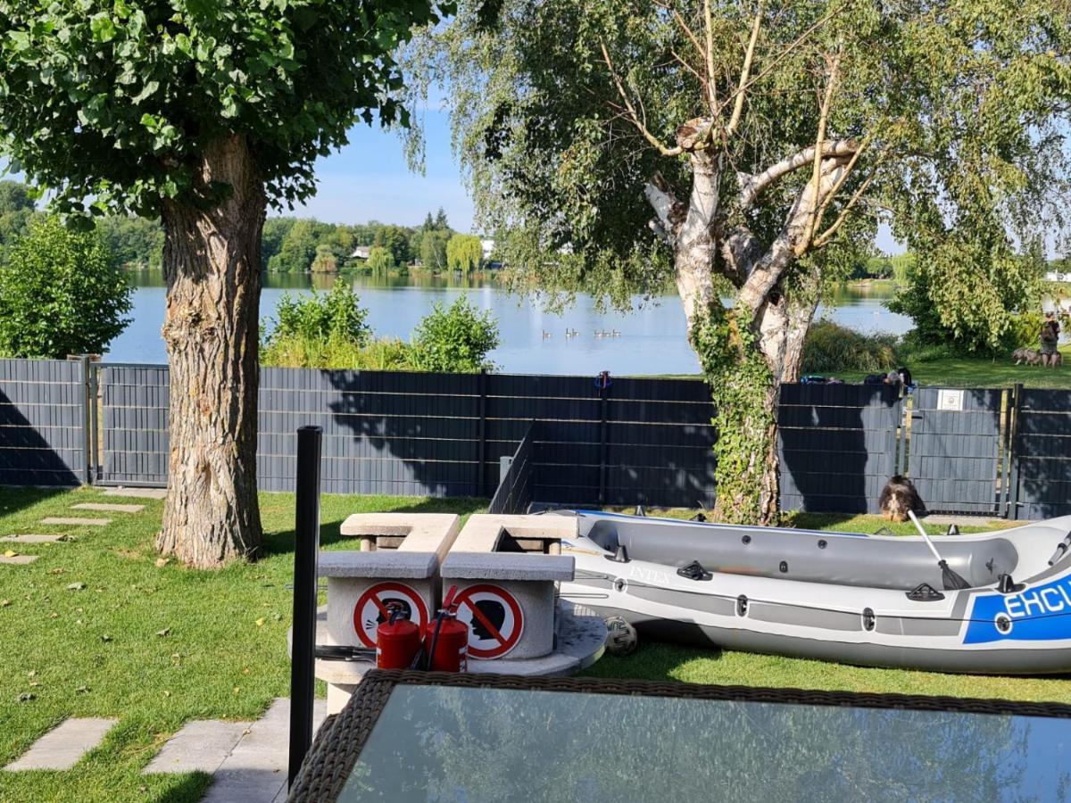 Ferienhaus Am See Hungen Exterior foto